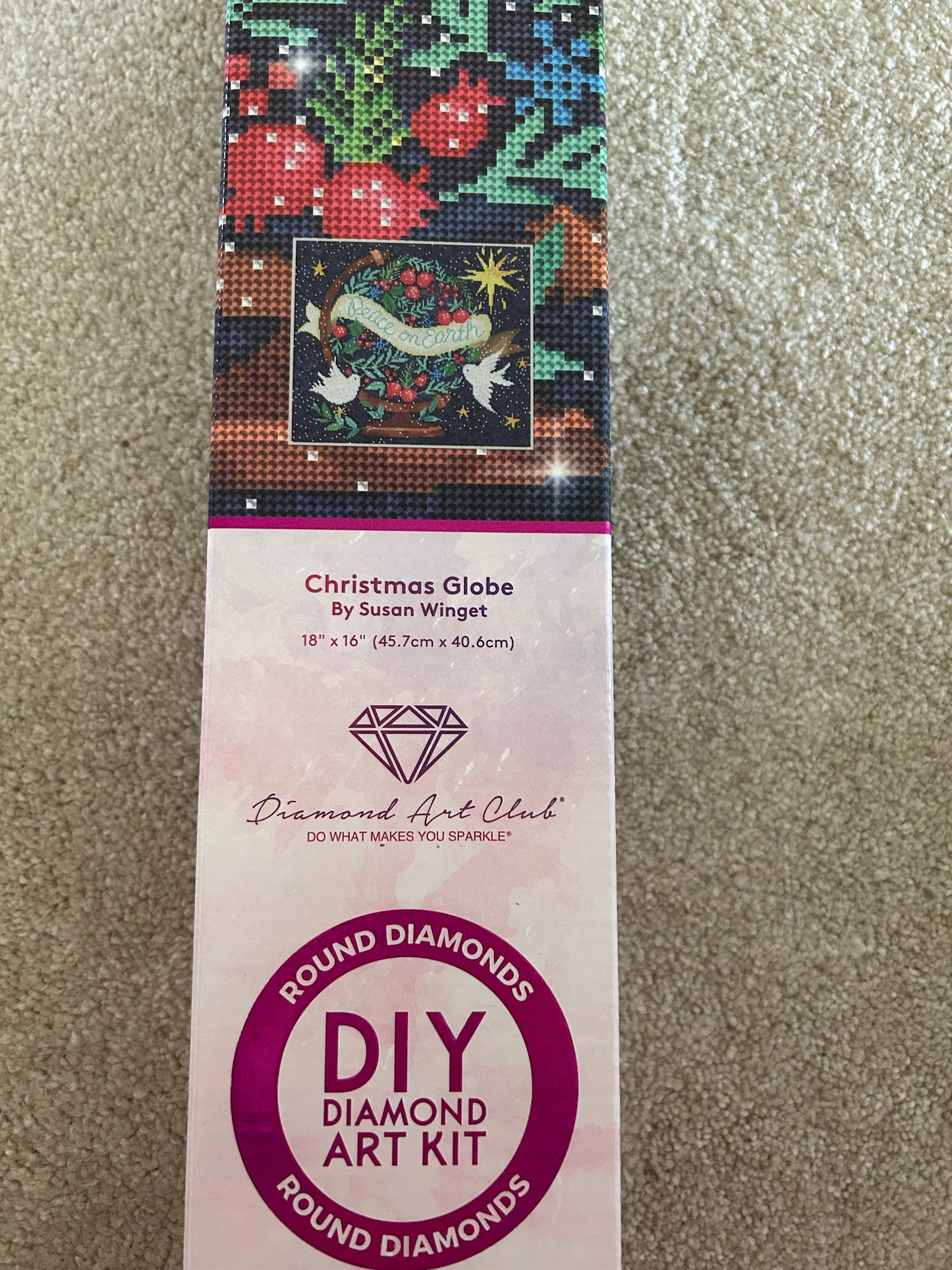 DESTASH - CHRISTMAS GLOBE - ROUND