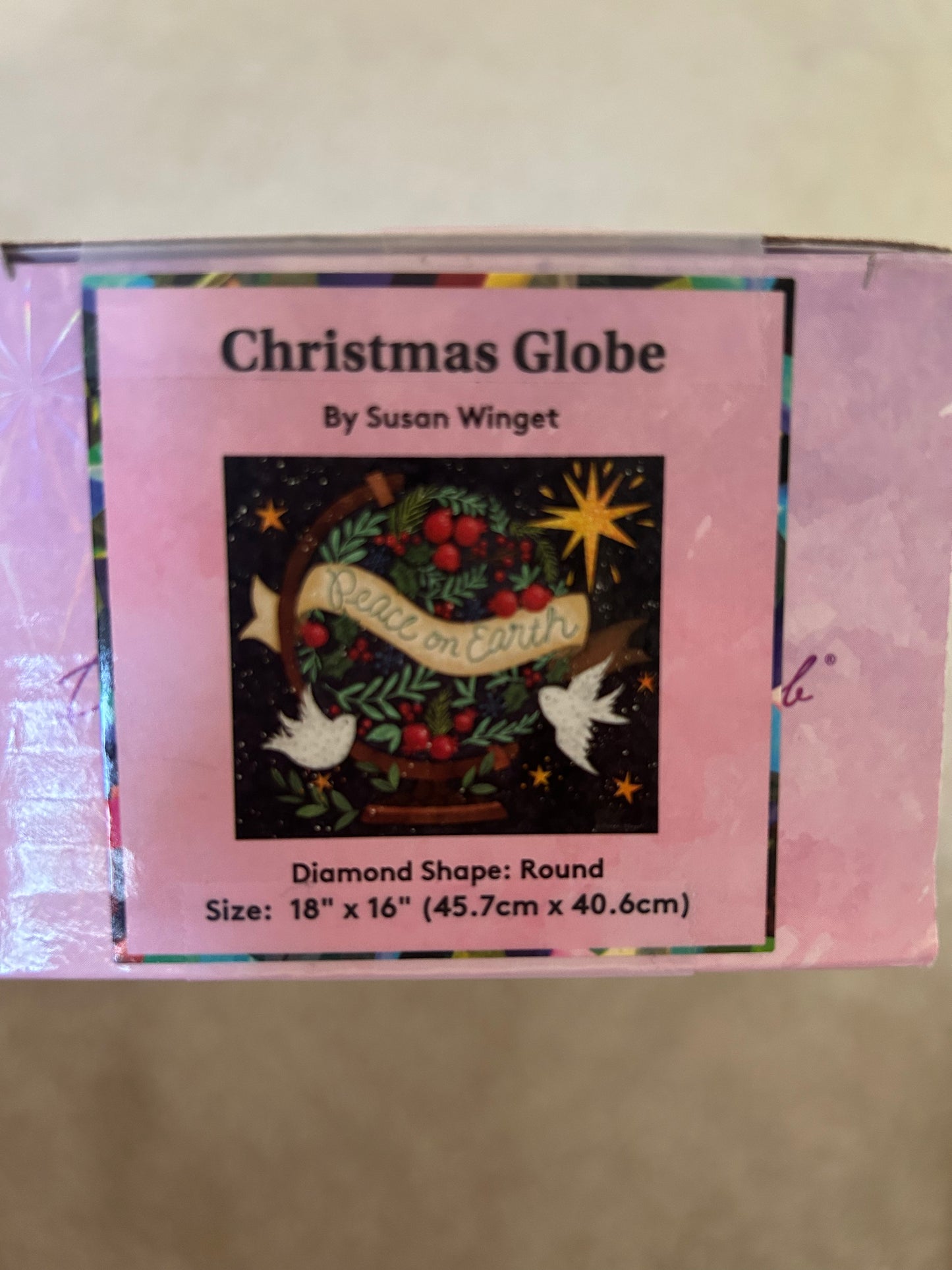 DESTASH - CHRISTMAS GLOBE - ROUND