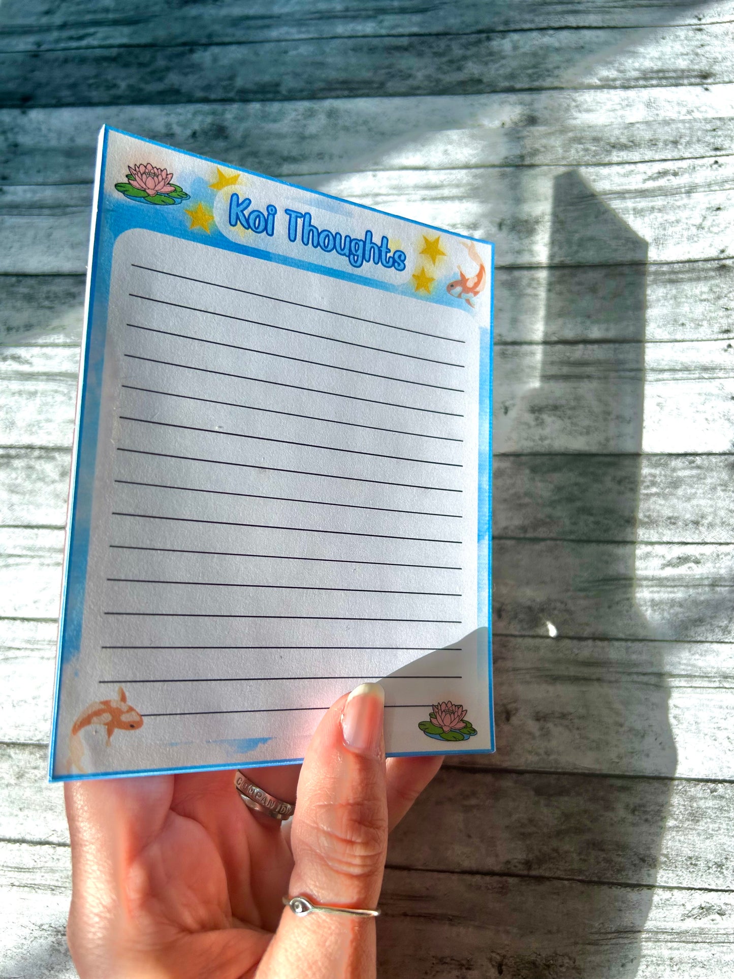 Koi Thoughts | May with Yuumei Memo Pads | PHYSICAL PRODUCT
