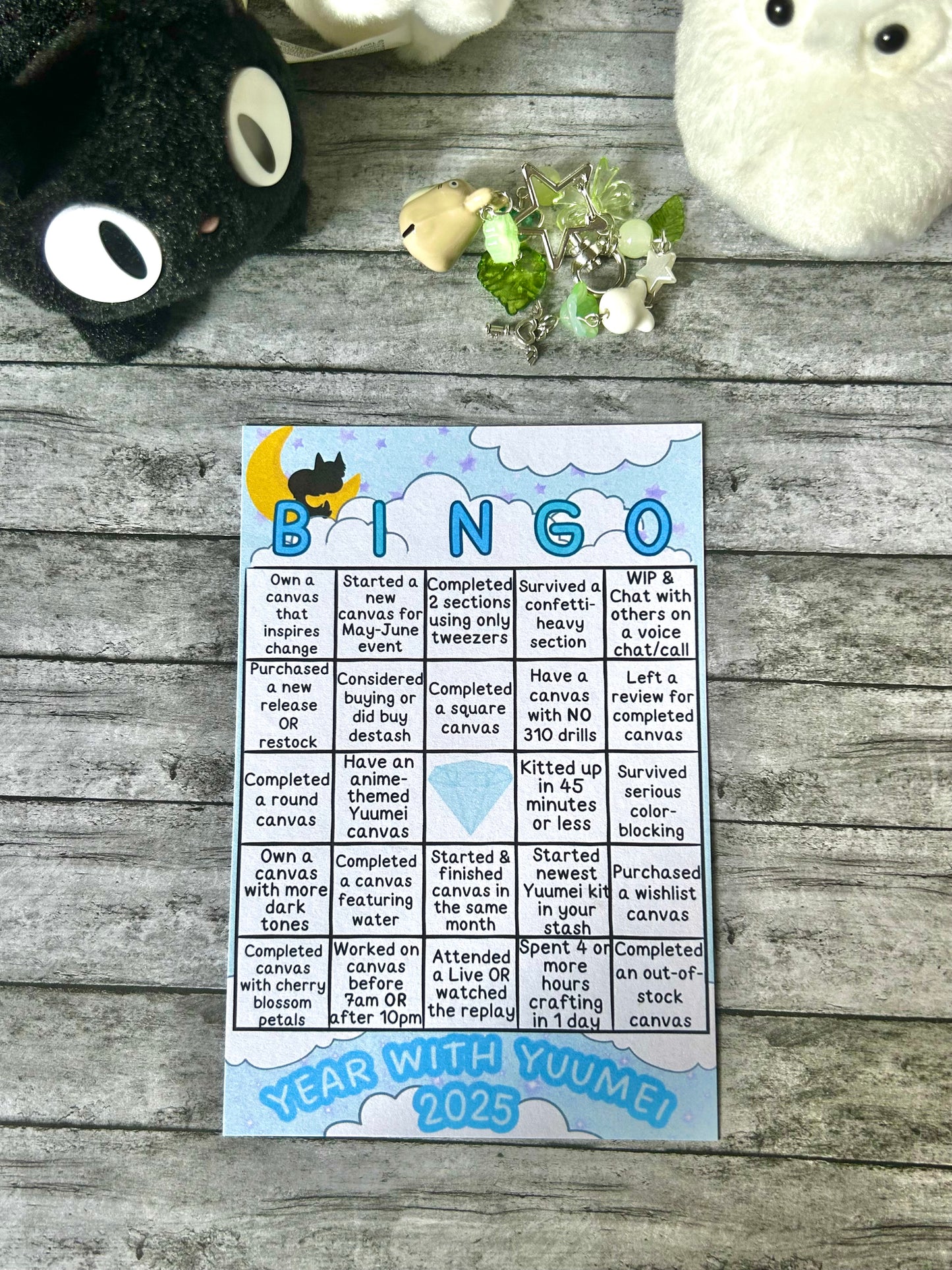 Year with Yuumei Bingo Cards