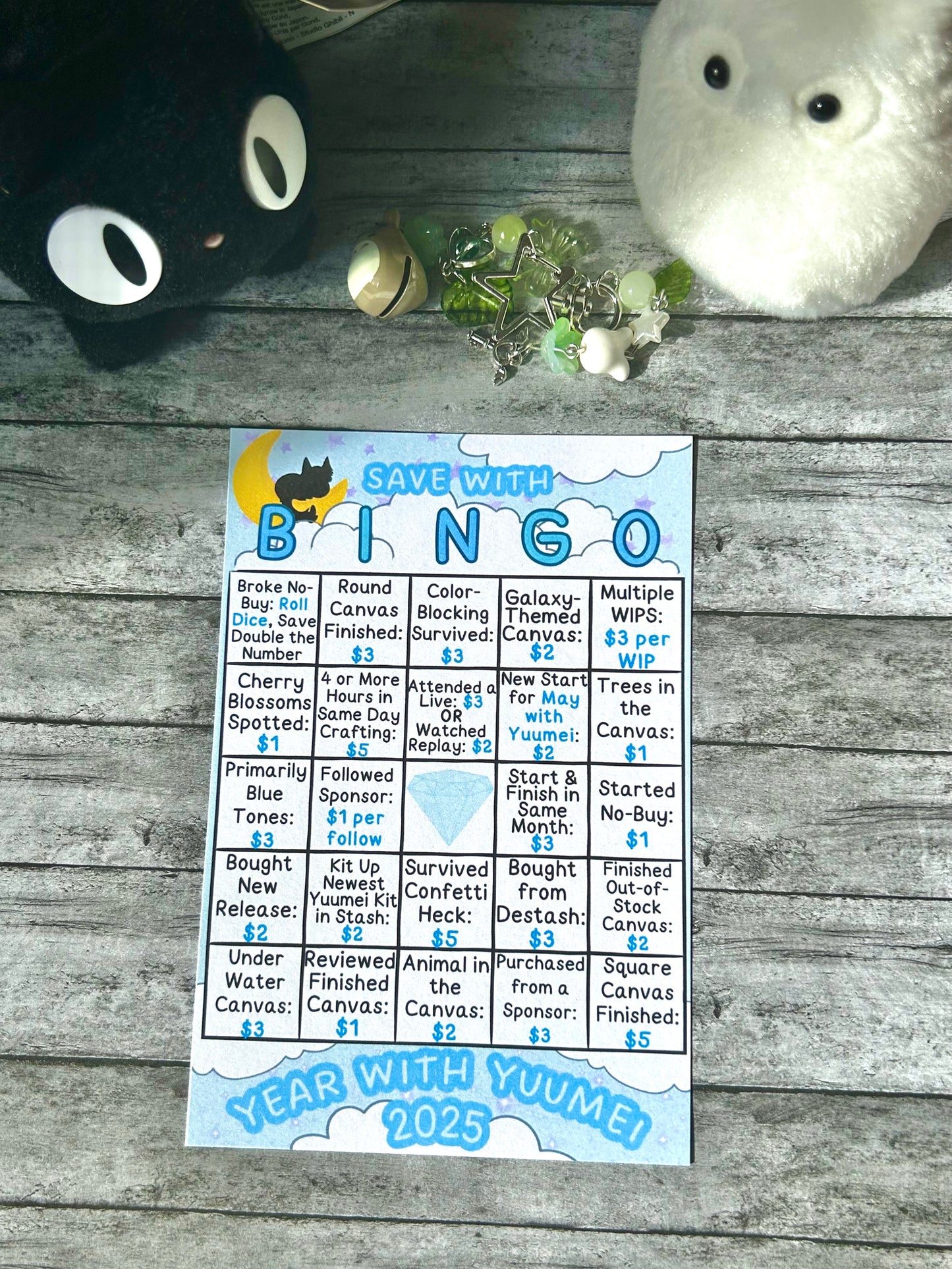 Year with Yuumei Bingo Cards
