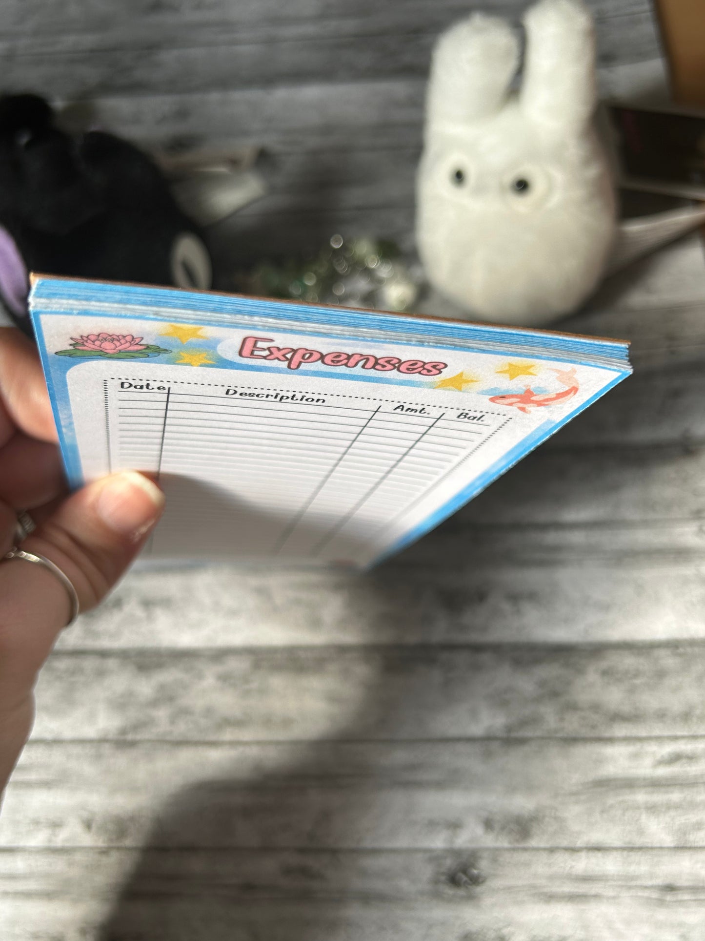 Expense Tracker Pad | May with Yuumei | PHYSICAL PRODUCT