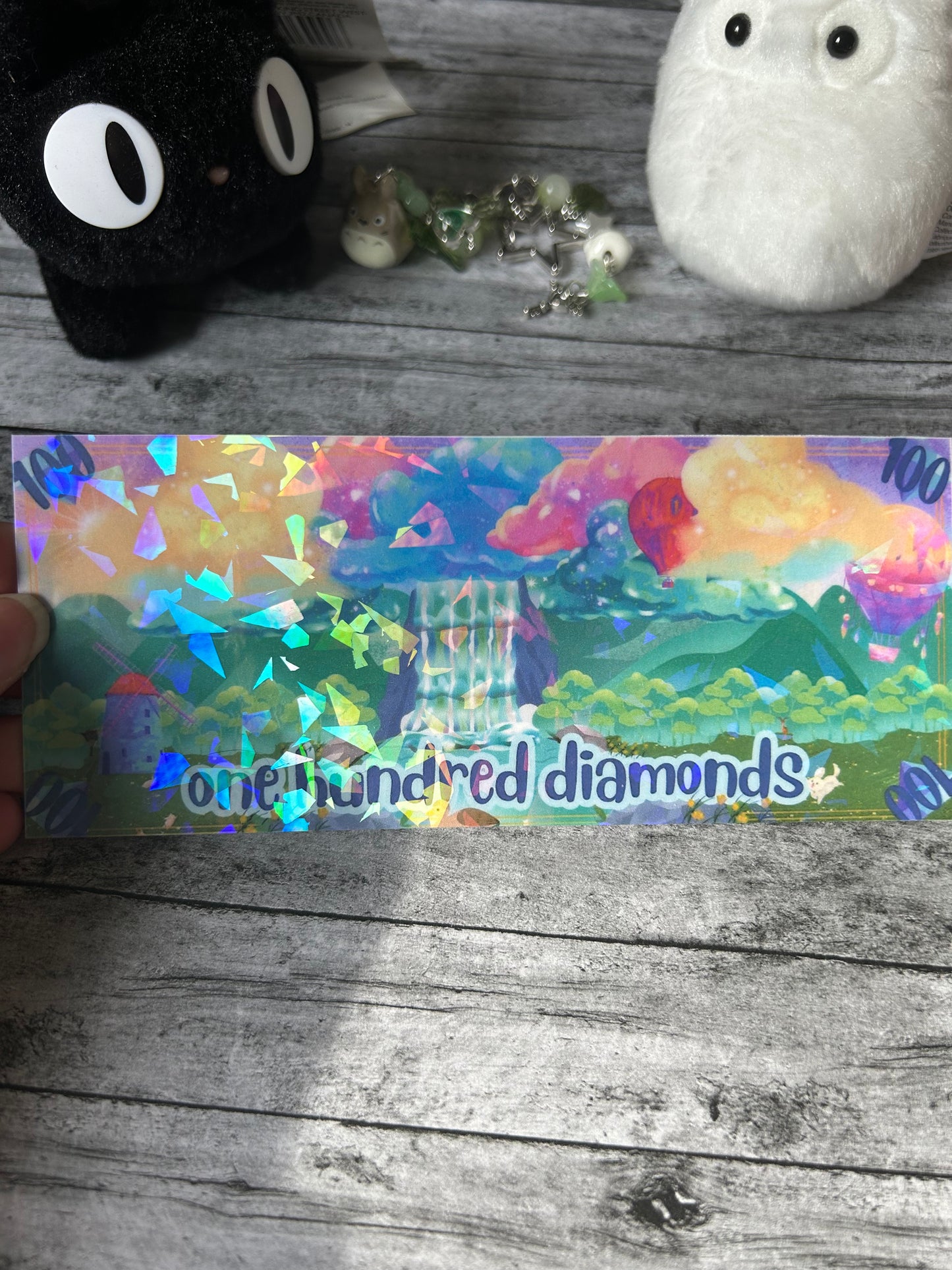 All About the Diamonds | Year with Yuumei Prop Money | $1, $5, $10, $20, $50, $100, $500, $1000, FF, IOU | Physical Item