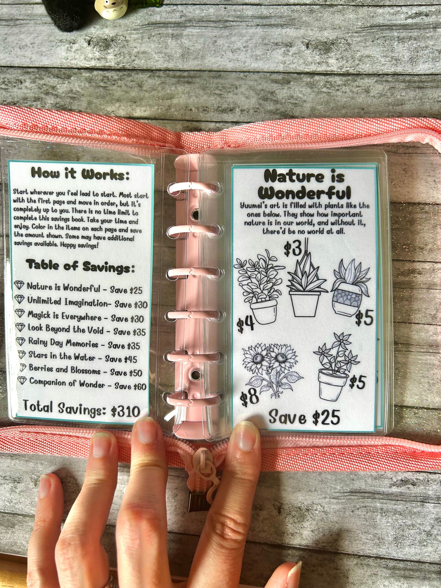 Save with Yuumei Mini-Binder Savings Challenge