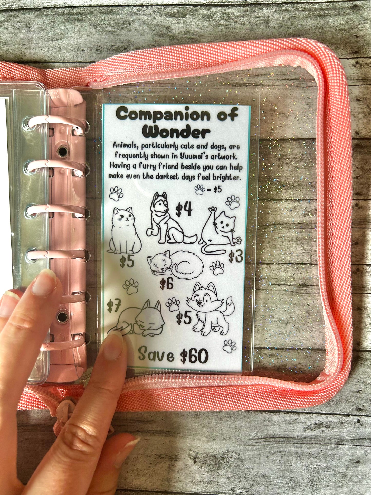 Save with Yuumei Mini-Binder Savings Challenge