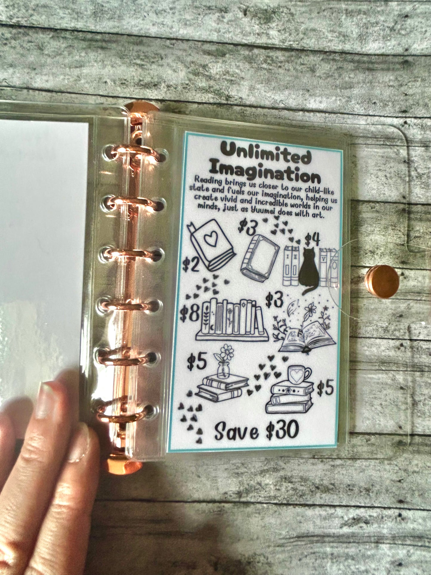 Save with Yuumei Mini-Binder Savings Challenge