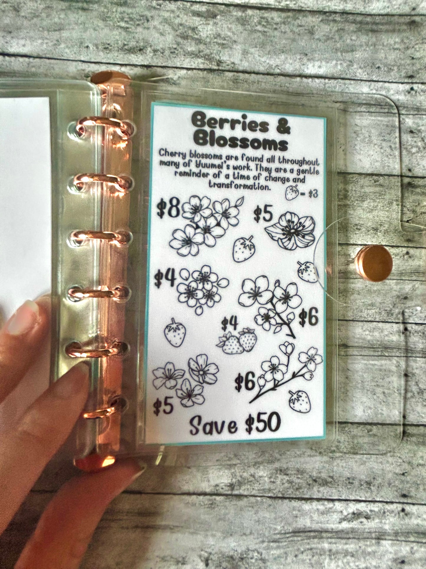 Save with Yuumei Mini-Binder Savings Challenge