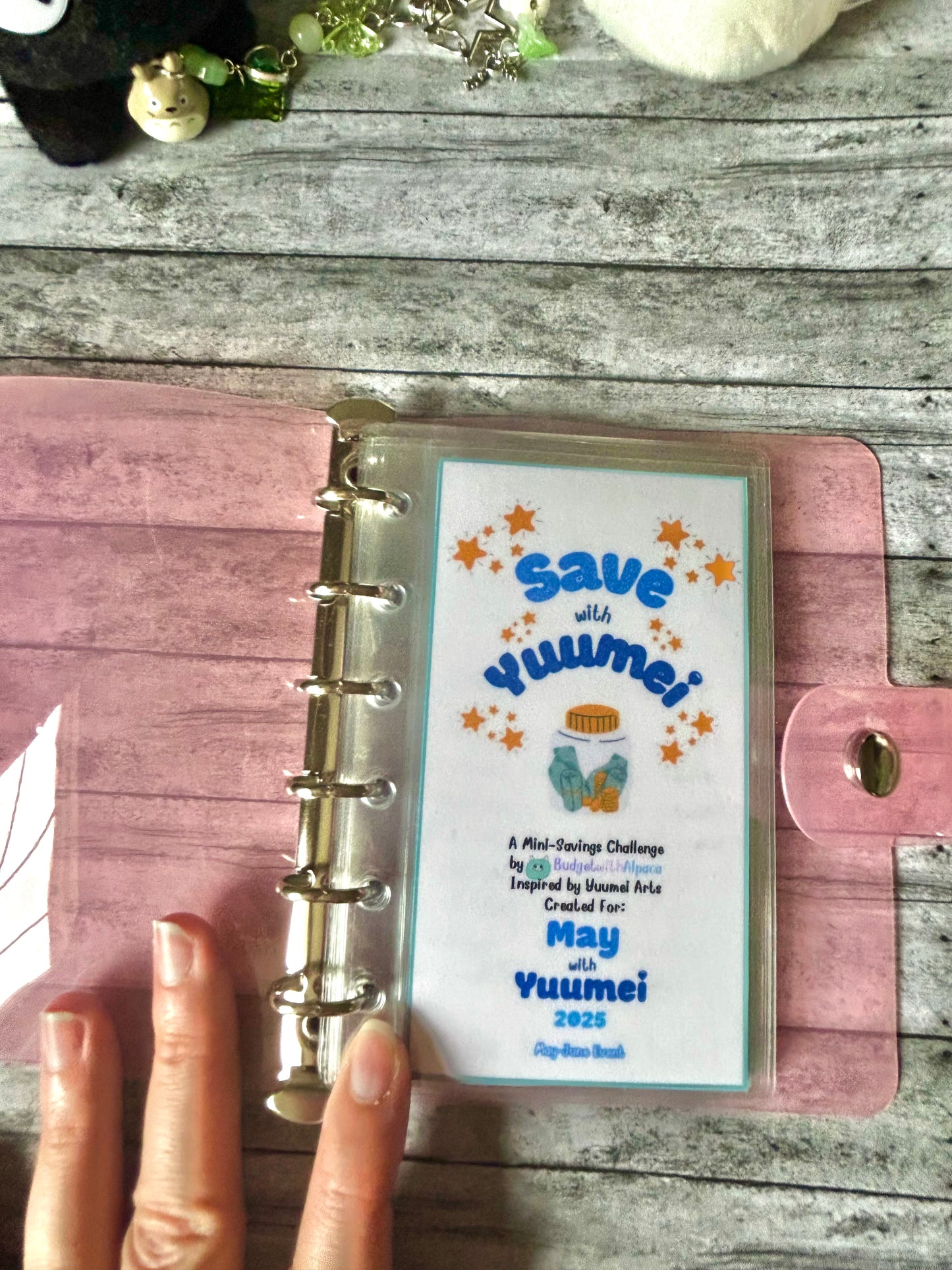 Save with Yuumei Mini-Binder Savings Challenge