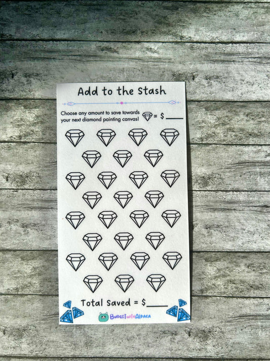 Add to the Stash: Diamond Painting Challenge Tracker